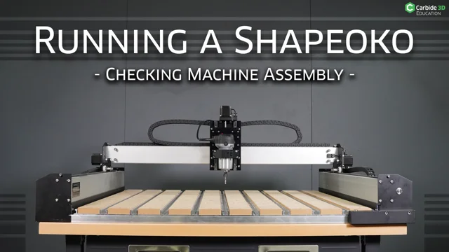 Carbide 3d deals shapeoko pro