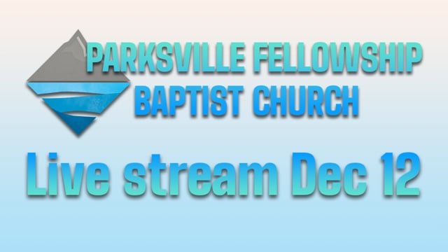 Parksville Fellowship Baptist Church: Our Mediator