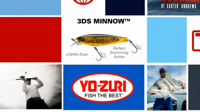 Yo-Zuri 3DS Minnow Suspending Shallow Diving Crankbait Holographic