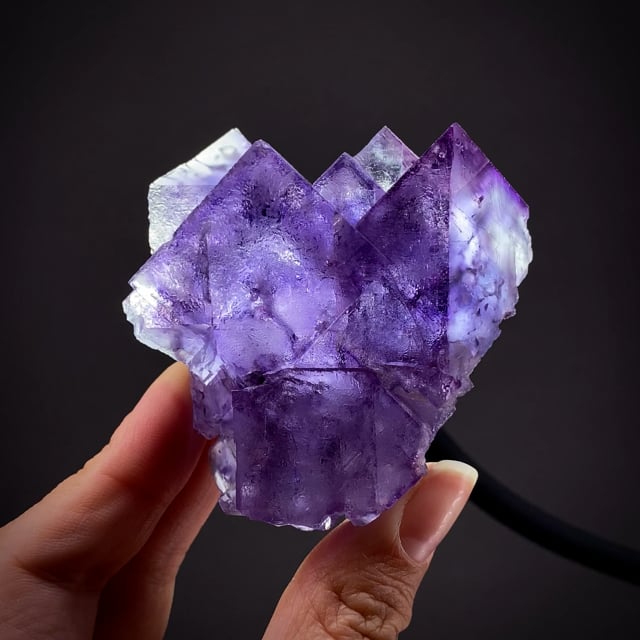 Fluorite - HALP-25 - Valzerques Mine - France Mineral Specimen