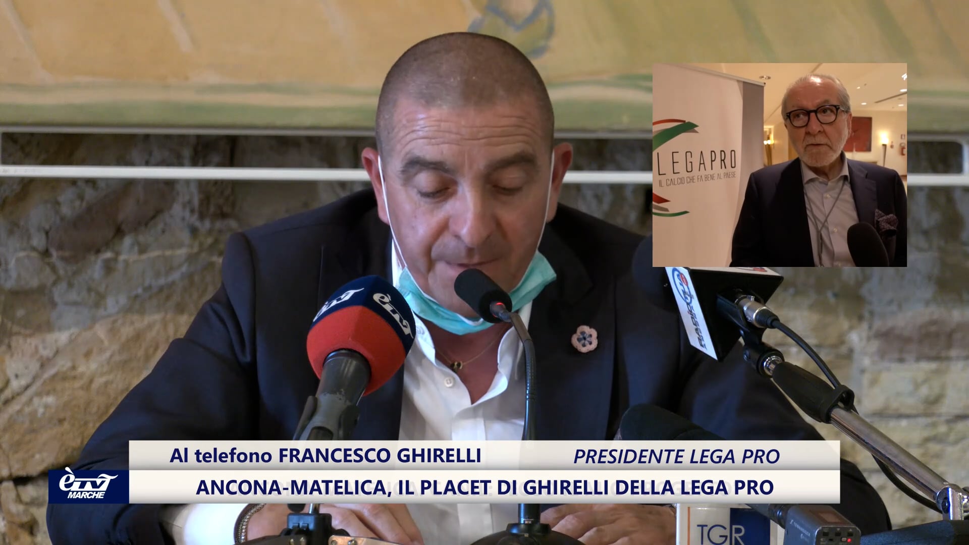 Ancona-Matelica, il placet del presidente Lega Pro Ghirelli