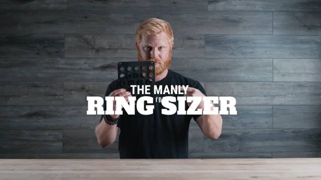 Manly Ring Sizer Ring Size Guide Manly Bands