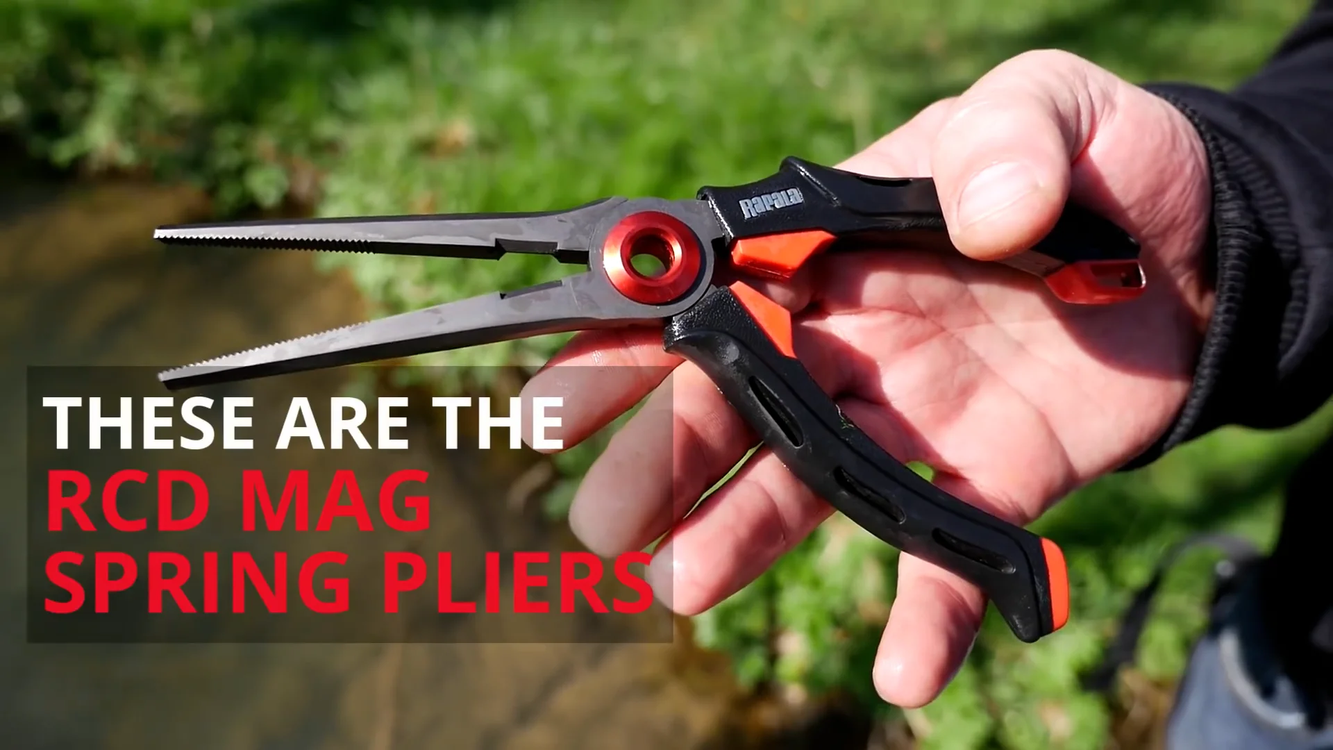 Rapala Magnum Spring Pliers 4 Inch — Discount Tackle Rapala Magnum Spring Pliers 4 Inch — Discount Tackle