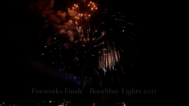 Fireworks Finale - Boothbay Lights 2021