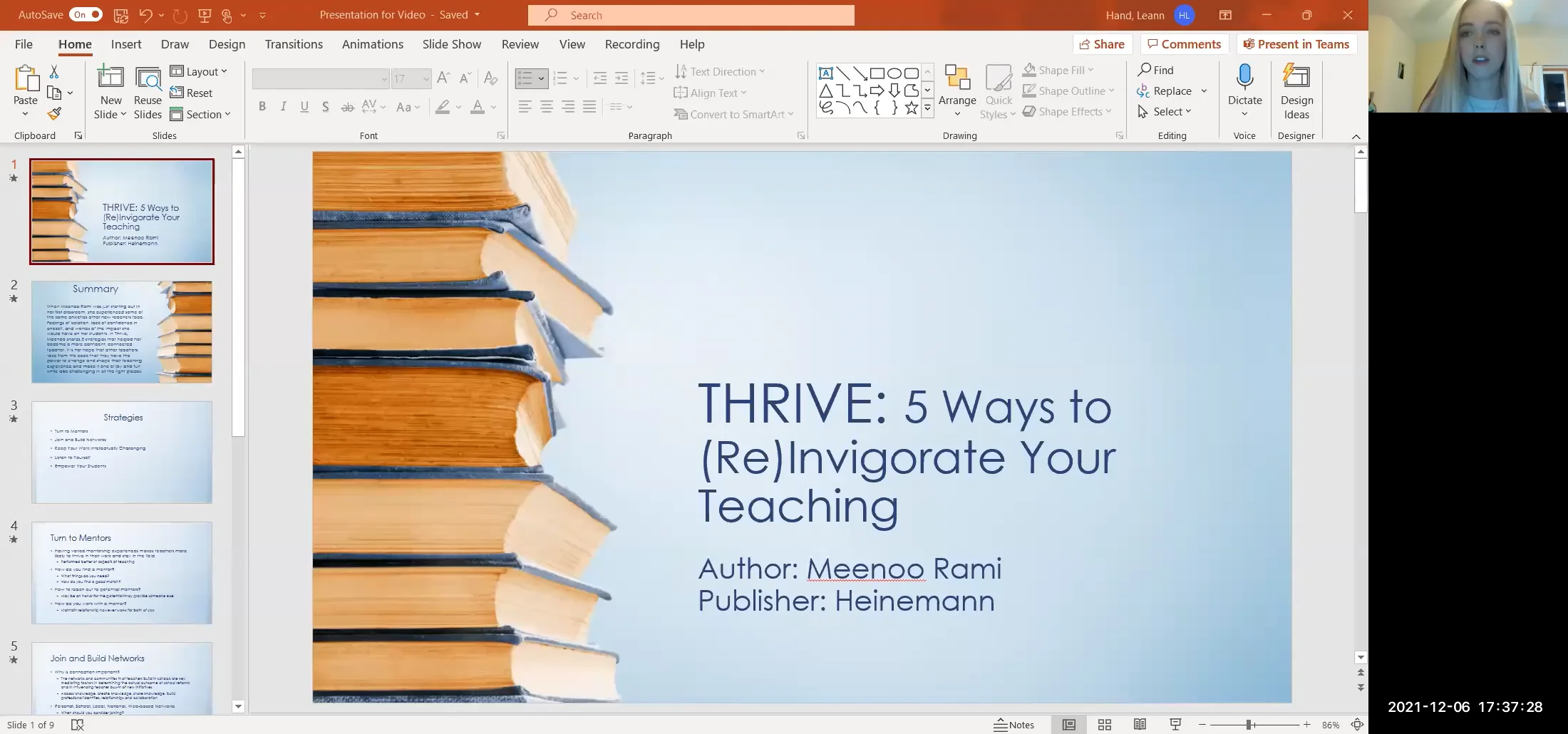 Thrive by Meenoo Rami on Vimeo