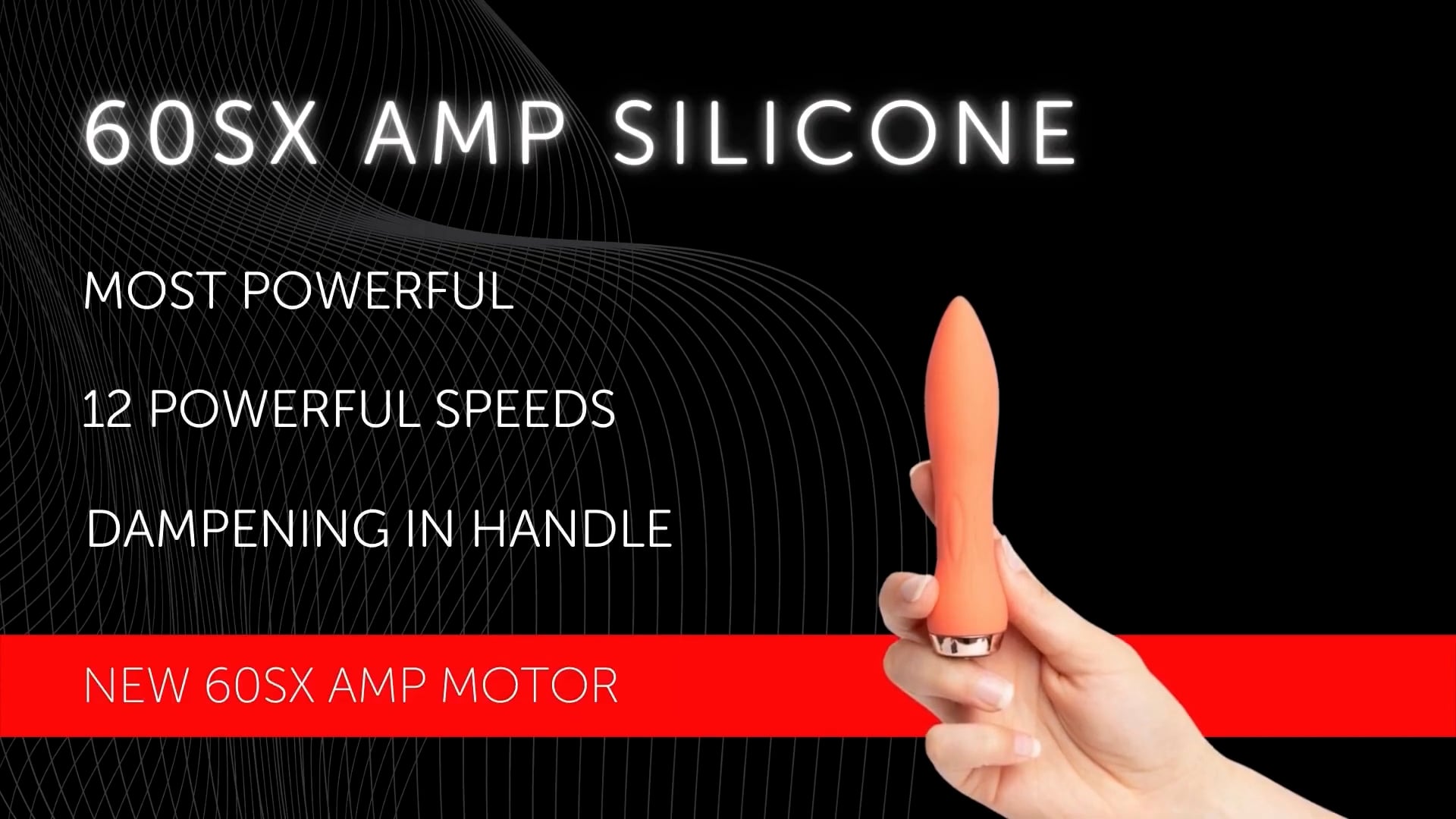 NU Sensuelle 60SX AMP Silicone Bullet