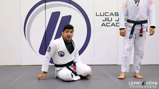Open Guard to Lasso to De La Riva to Sip Up Guard Drill