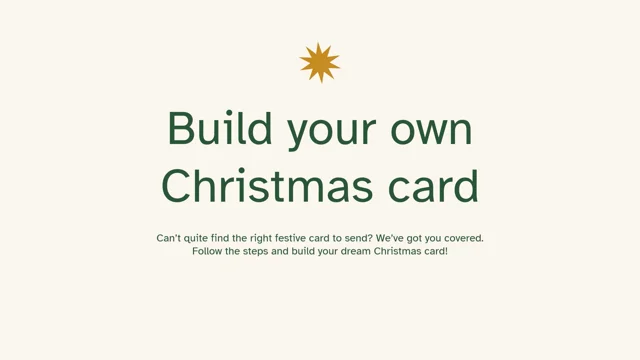 powerpoint christmas card template