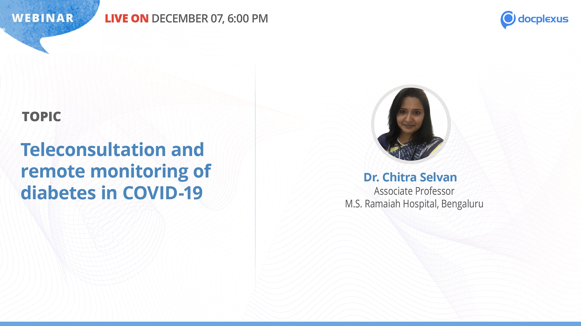 Teleconsultation and  Remote  Monitoring of  Diabetes in COVID-19
