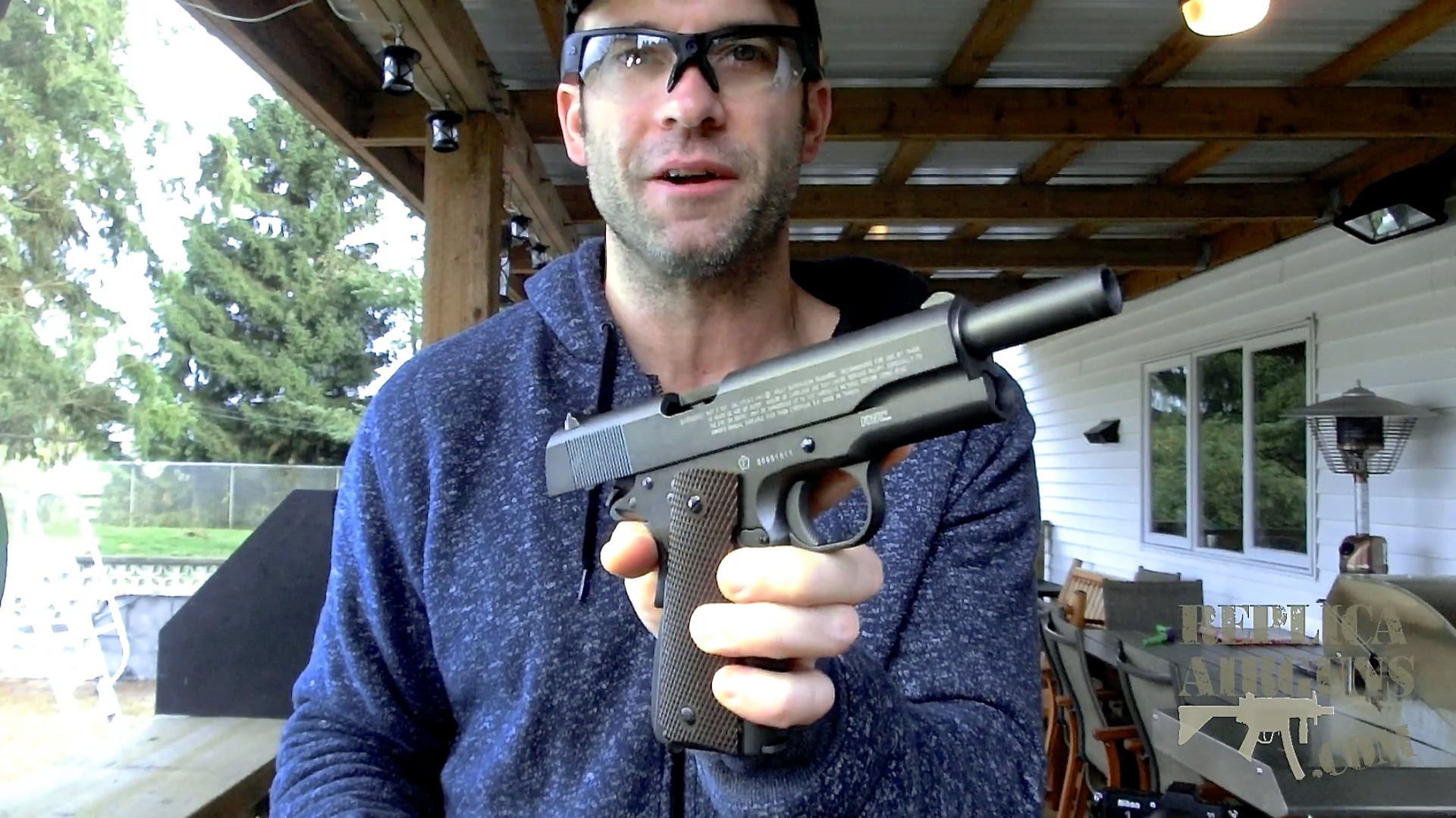 KWC Cybergun P1911 Swiss Arms CO2 Blowback BB Pistol Field Test Review