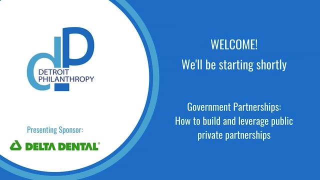 Government Partnerships: How to build and leverage public private relationships