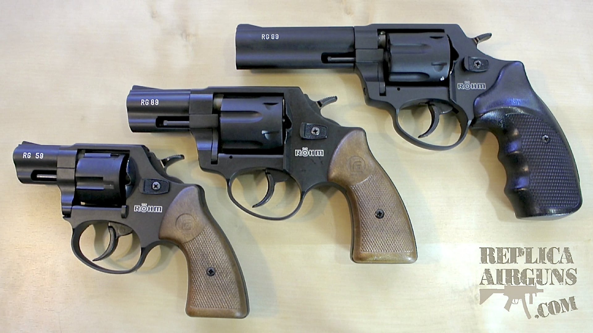 ROHM RG-89 & RG-99 Blank Revolver Update Video