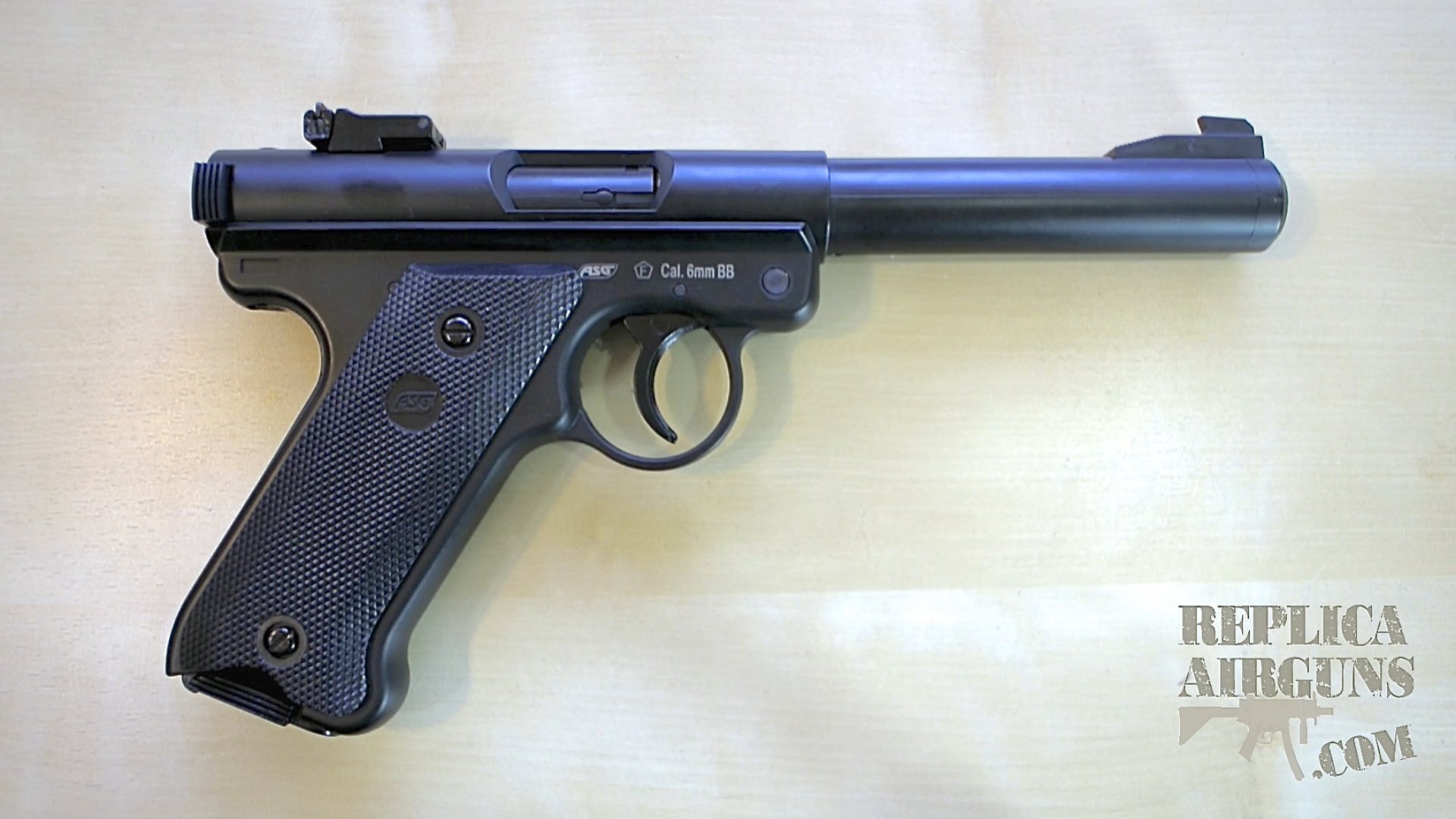 ASG Ruger MK 1 Gas 6mm Airsoft Pistol Table Top Review