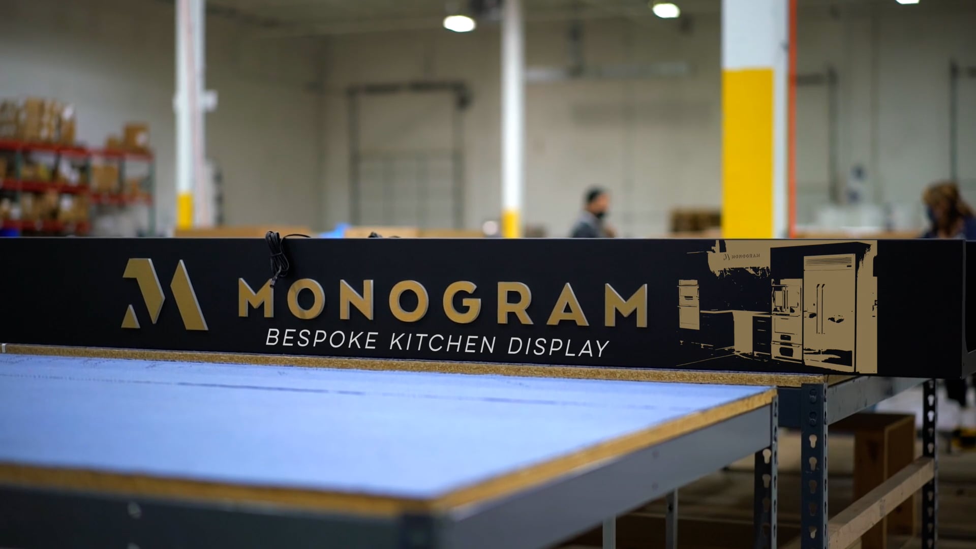 Monogram Bespoke Kitchen Display