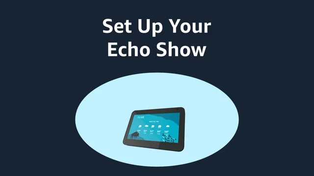 Set up alexa echo sales show