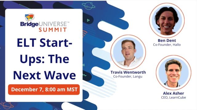 ELT Start-Ups: The Next Wave