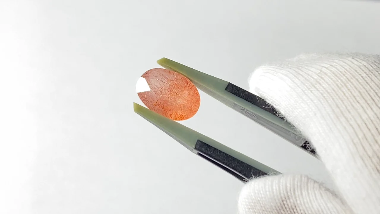 ストロベリークォーツ 産地・ロシア（カザフスタン） 天然色 穴なし 1