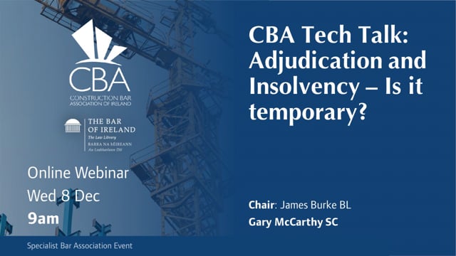 Adjudication and Insolvency - Is it temporary?