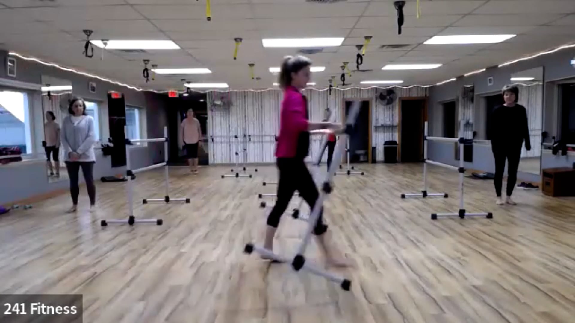 12/06/21 - Lydia Nov / Dec - mat, chair, light weights