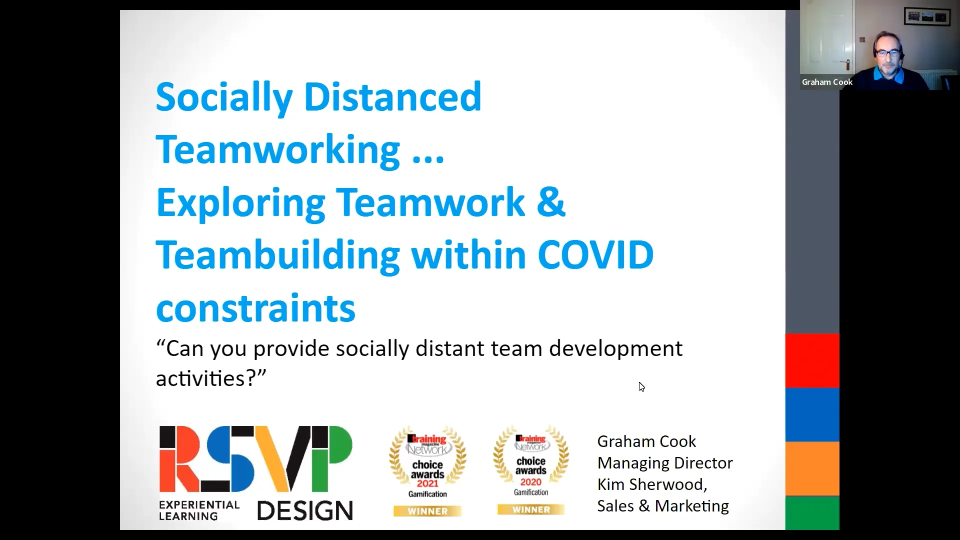 Socially Distanced Teambuilding on Vimeo