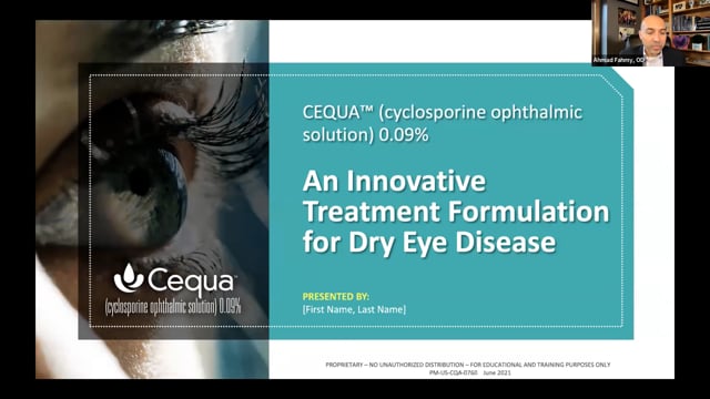 Cequa: An Innovative Treatment Option for Dry Eye Disease