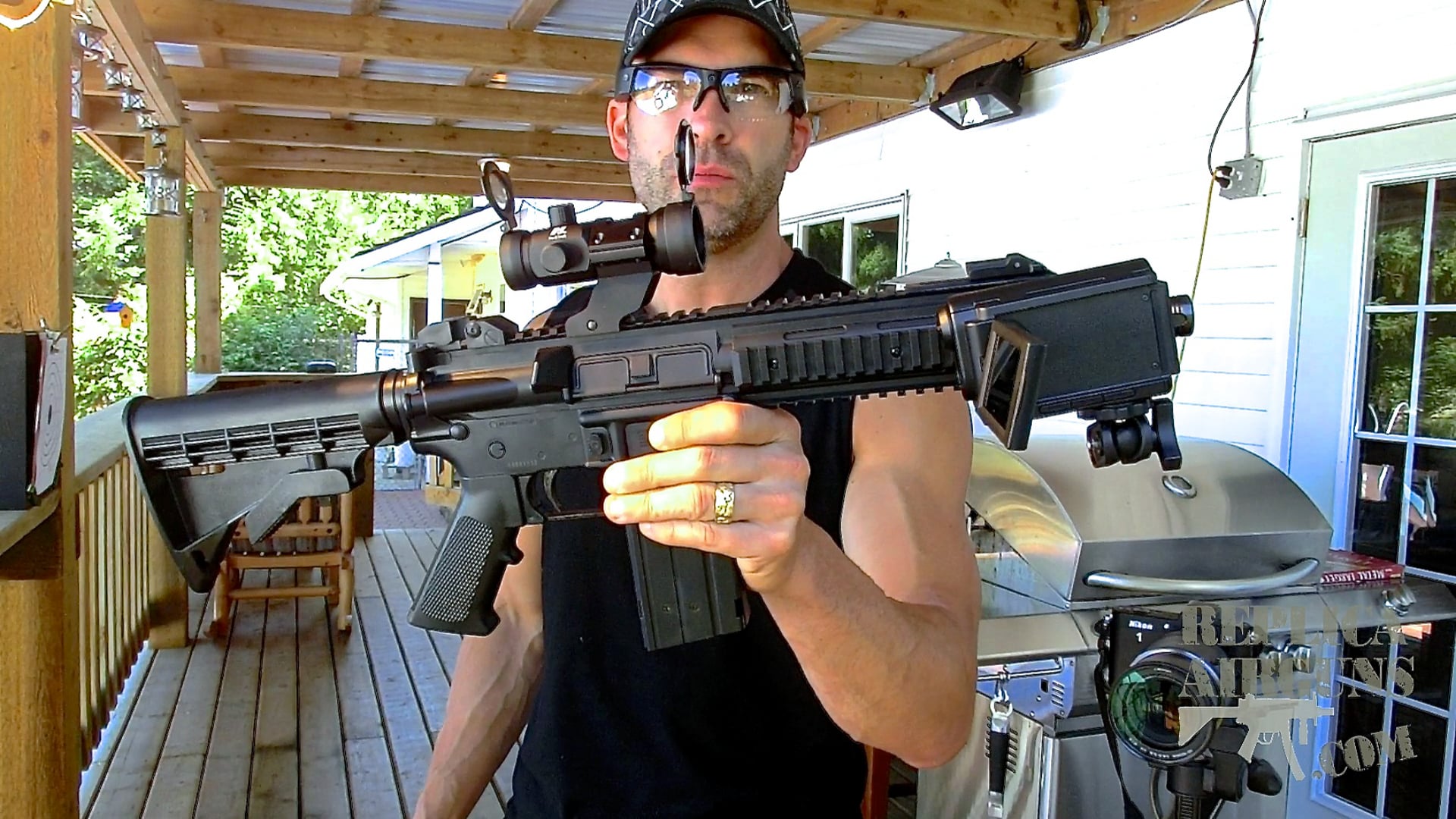 Umarex Steel Force CO2 Blowback BB Rifle Full Review Field Test