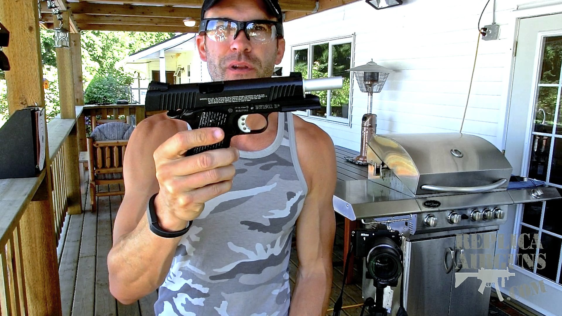 Cybergun Blackwater BW1911 R2 Blowback BB Pistol Field Test Review