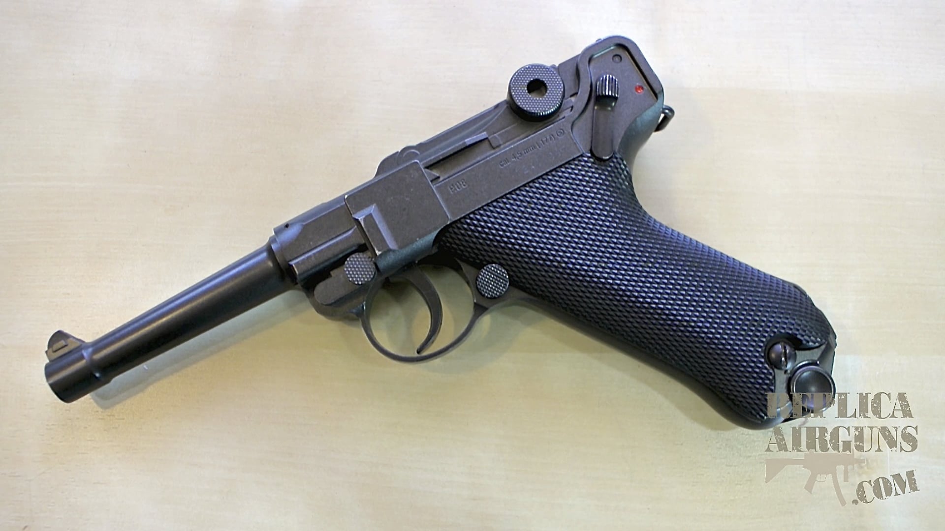 Umarex Legends P08 Luger CO2 BB Pistol Table Top Review