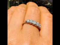 Diamant, platina ring 51-0664