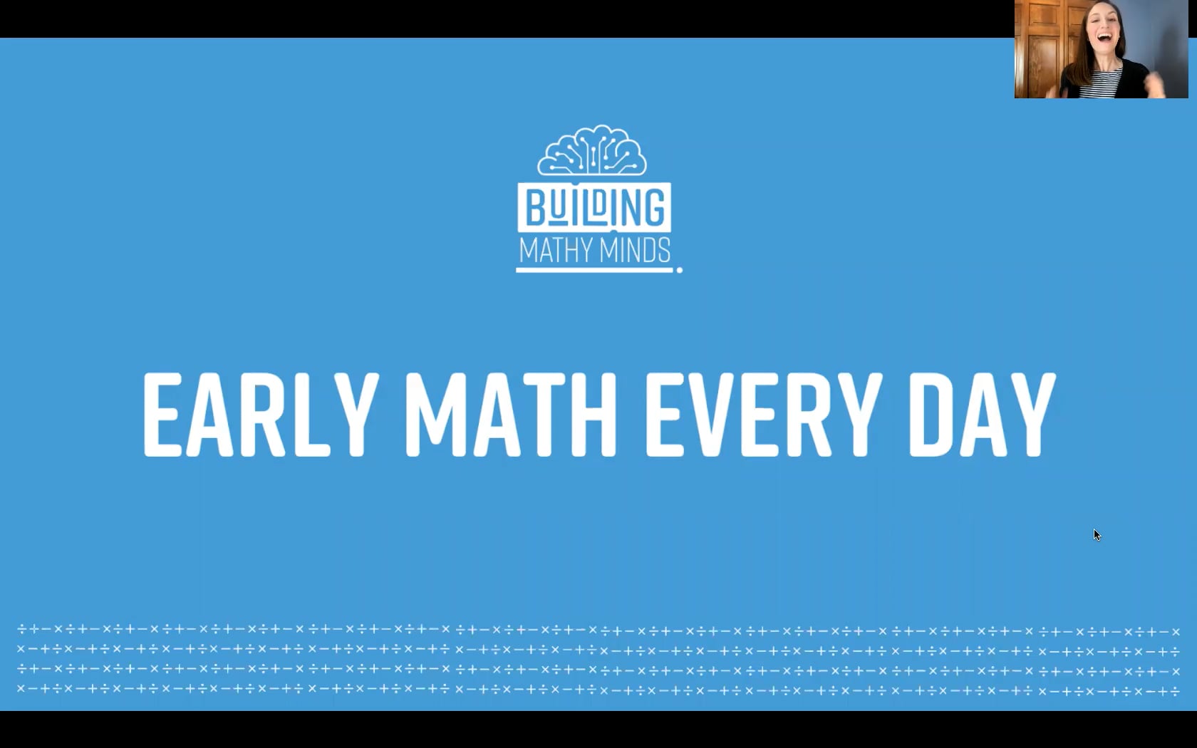 Early Math Every Day Intro - wwwbuildingmathymindscom on Vimeo