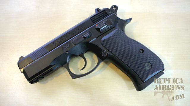 ASG CZ 75D Compact CO2 BB Pistol Table Top Review