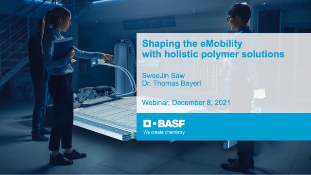 Shaping eMobility with holistic polymer solutions