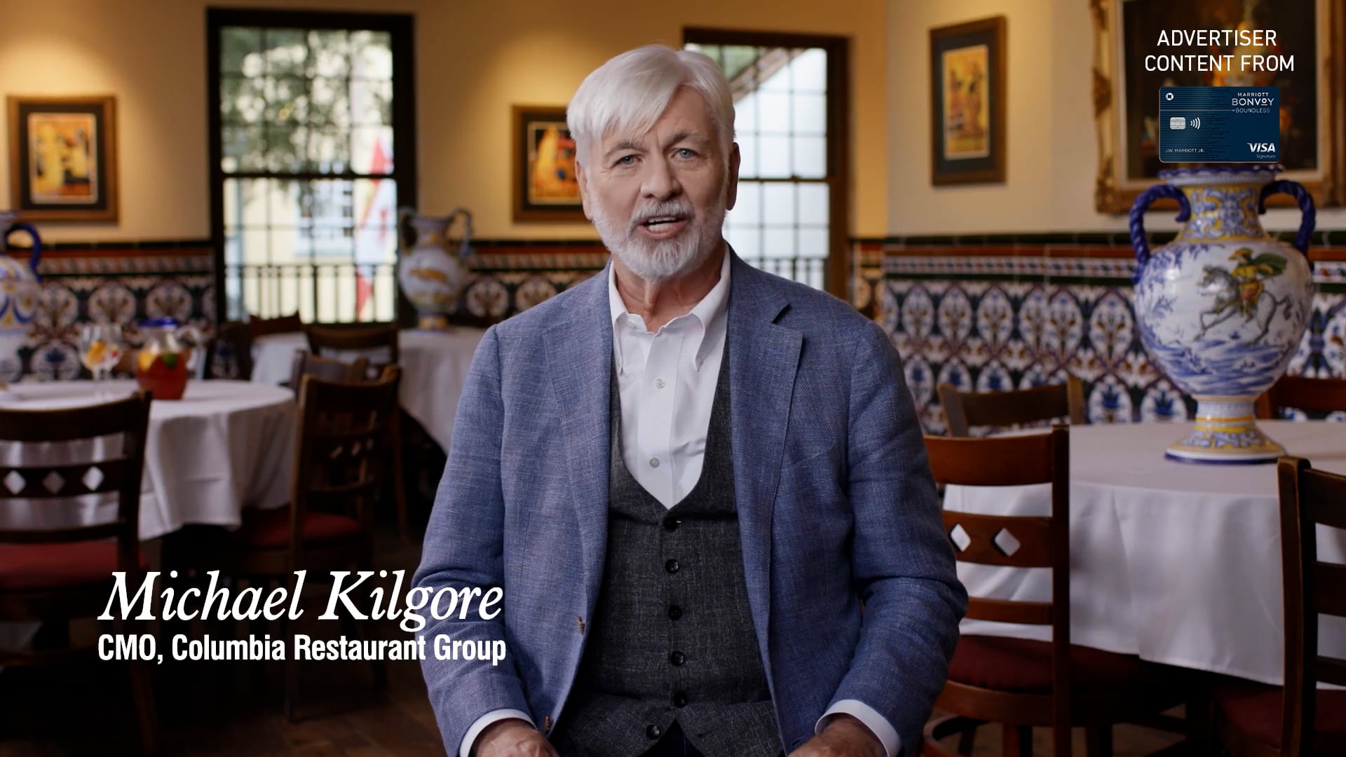 Chase x Marriott Bonvoy: Columbia Restaurant