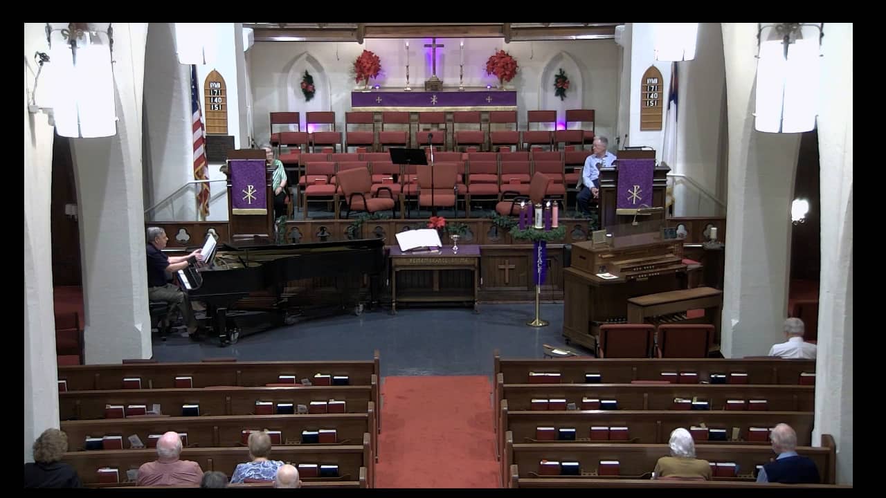 Advent II Service at Penney Memorial Church - 12/8/21 on Vimeo