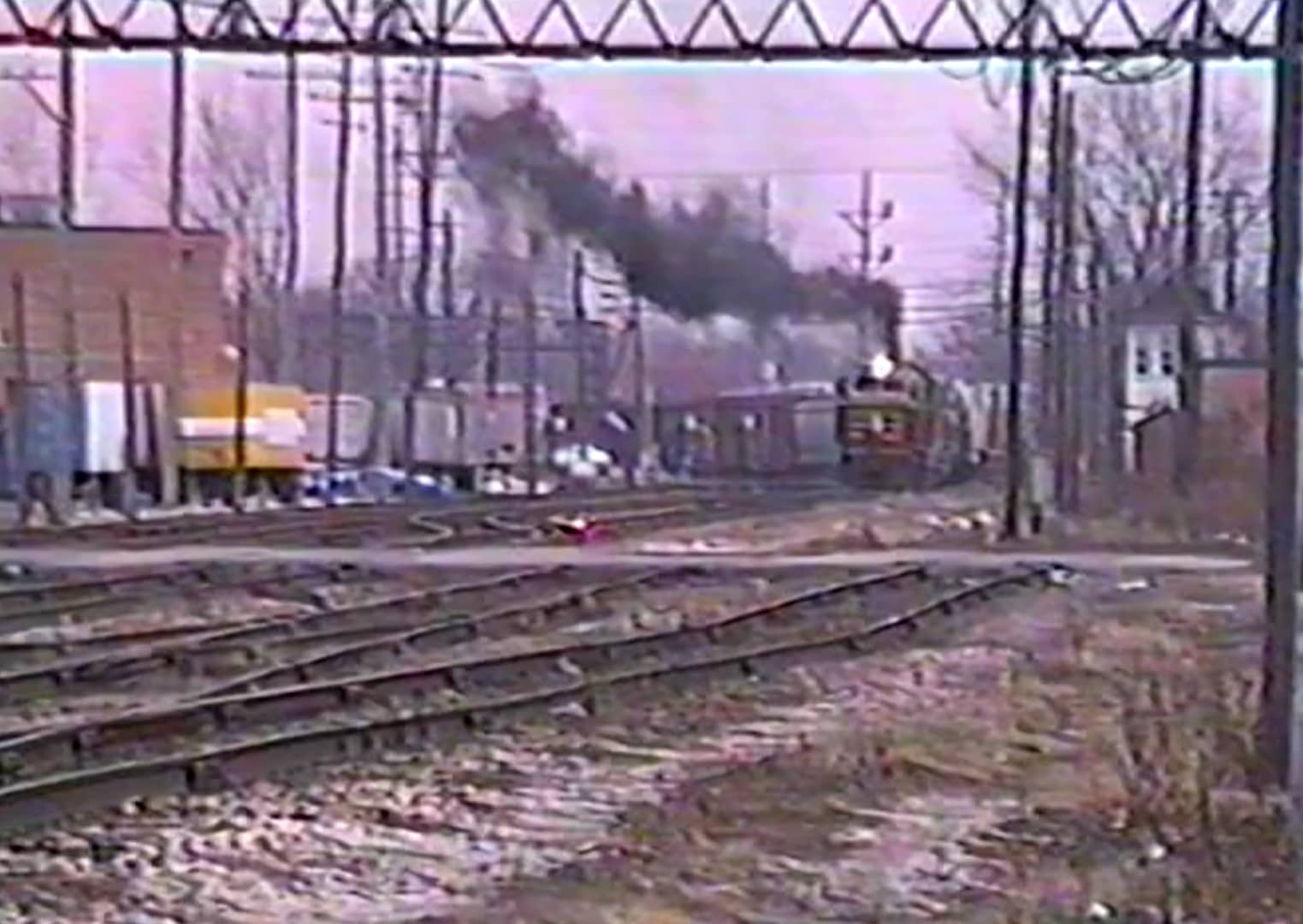 Belt Railway of Chicago Alcos on Bensenville Transfer. Towing Soo Line