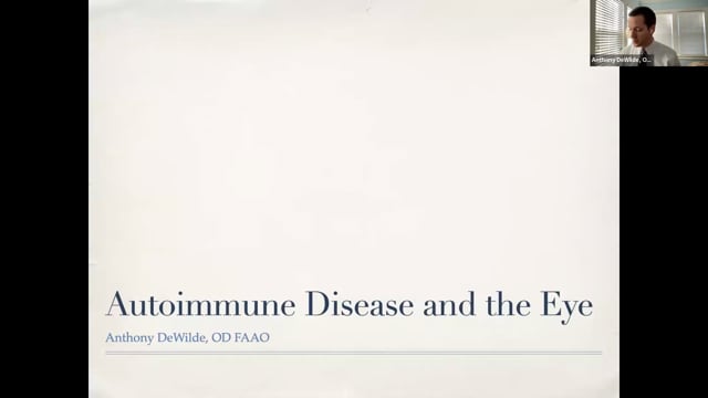 Autoimmune Disease and the Eye