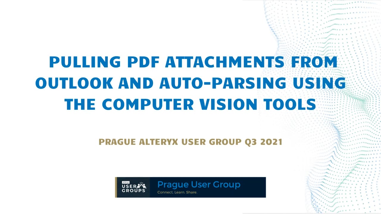 Pulling PDF Attachments from Outlook and Auto-parsing Using the Computer Vision Tools | Prague AUG Q4 2021