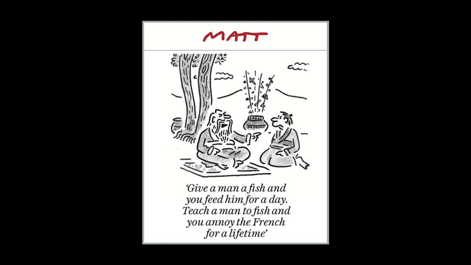 The Mel Calman Award for the Pocket Cartoon of the Year 2021 - MATT on ...
