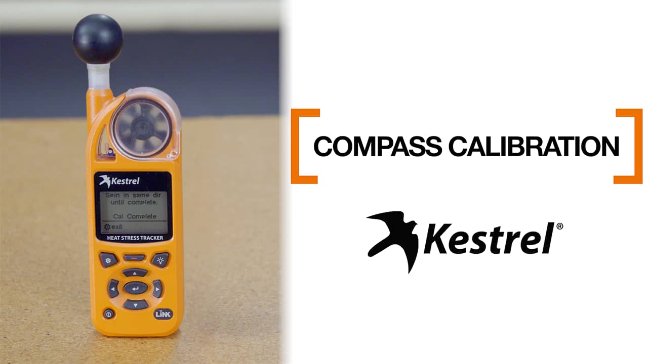 Kestrel Weather Meters How to Calibrate your Compass on Vimeo