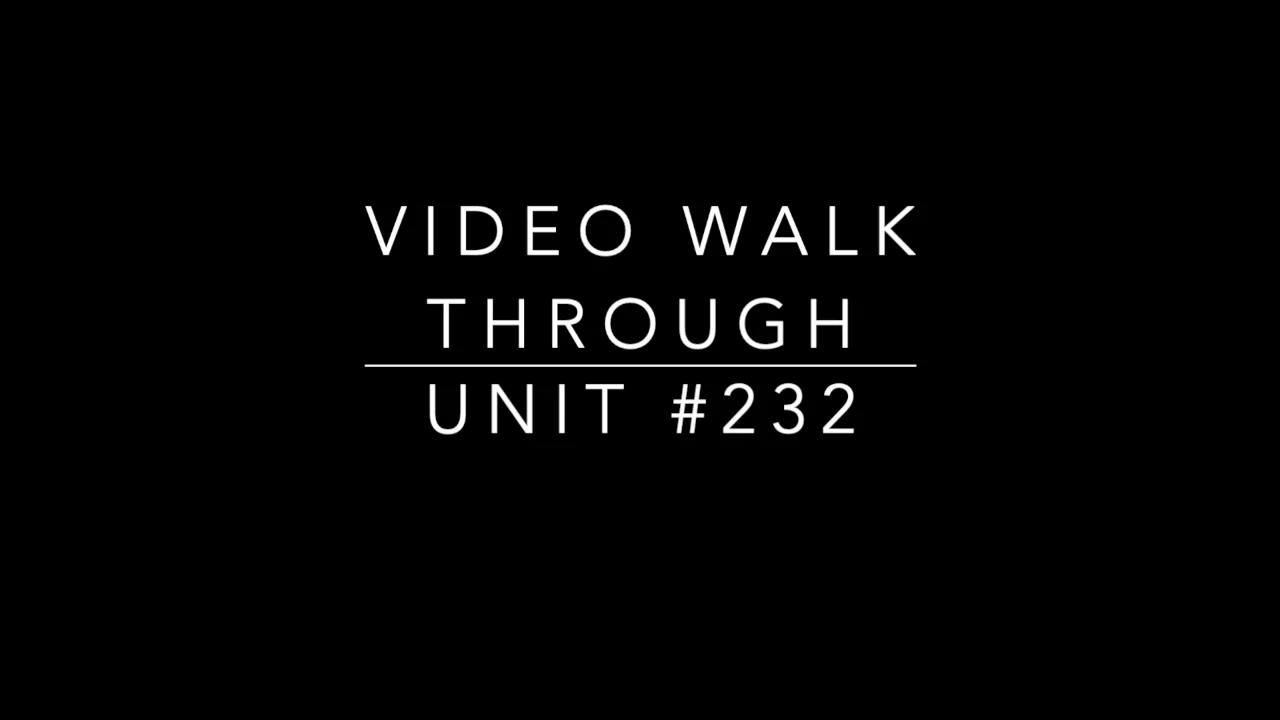 #232 Walk Through on Vimeo