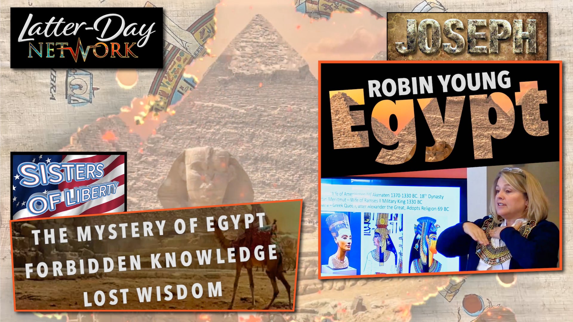 The Mystery of Egypt Forbidden Knowledge Lost Wisdom - Robin Young at Sisters of Liberty
