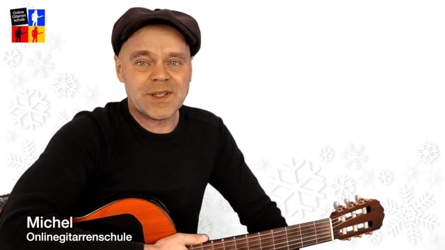 Morgen kommt der Weihnachtsmann | Melodie, Akkorde, Zupfmuster