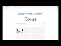 Setting up a simple web server