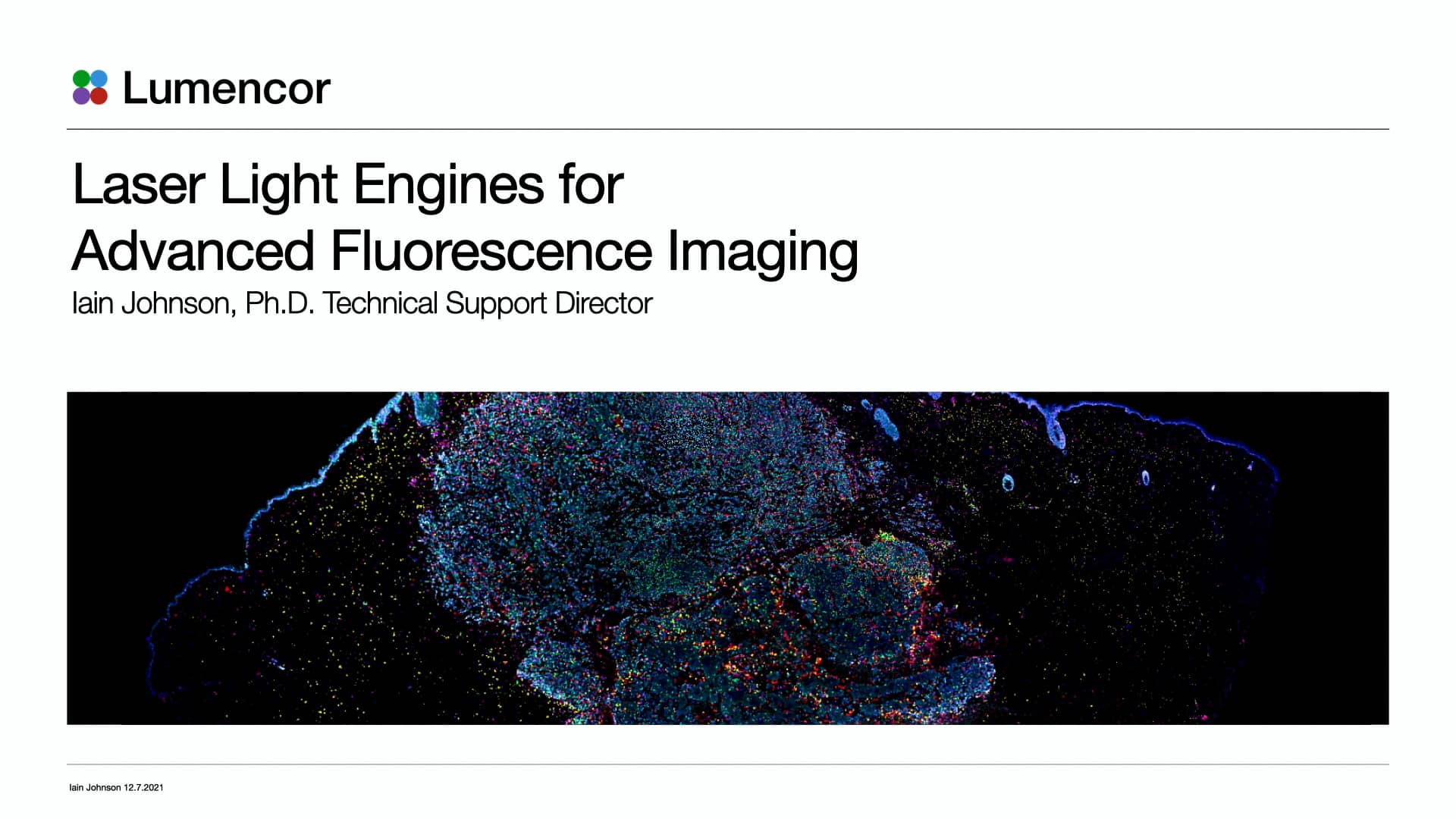Laser Light Engines for Advanced Fluorescence Imaging Applications