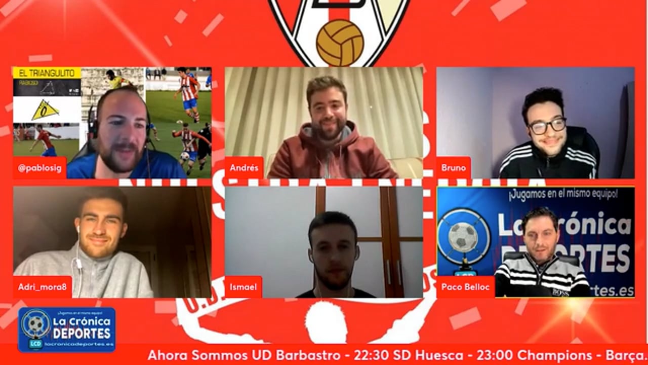 TERTULIA UD BARBASTRO (Jornada 14) Canal YouTube El Triangulito Rabioso