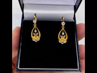 Diamond, 18ct Earrings 13193-5064
