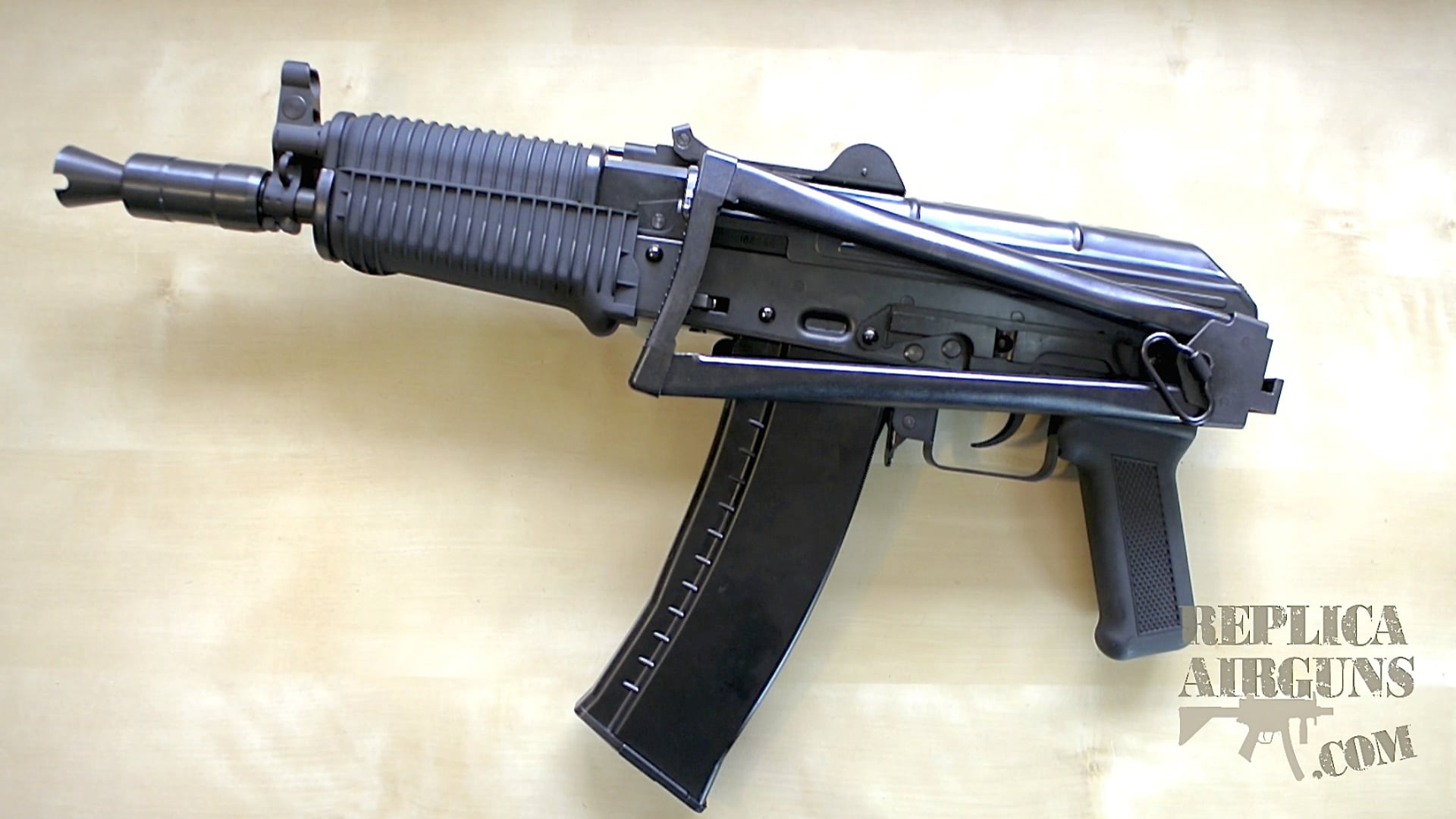 WE AK-74UN GBB Airsoft Assault Rifle Table Top Review