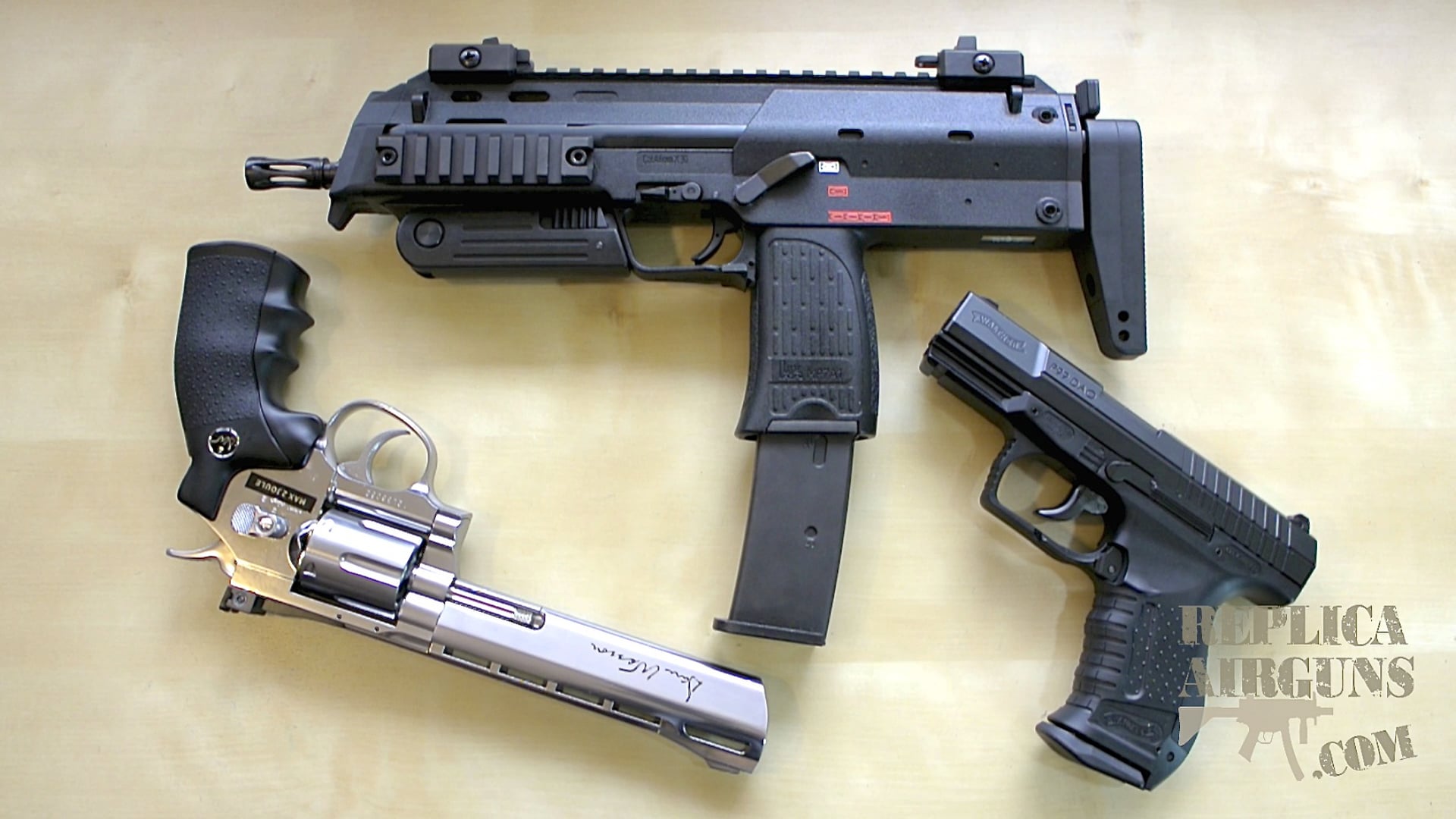 Umarex MP7 - Umarex P99 - ASG Dan Wesson 6 Inch Airsoft Gun Update Video