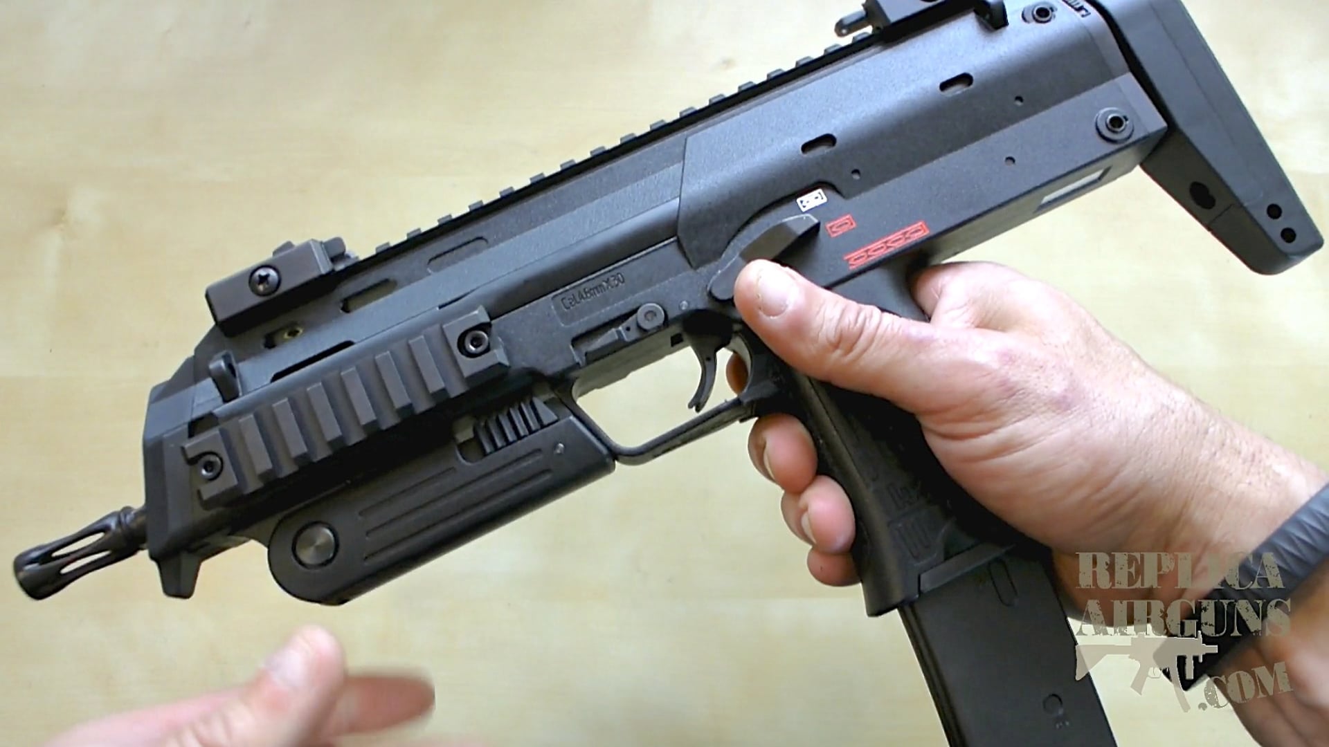KWA MP7 GBB Sub Machine Gun Black