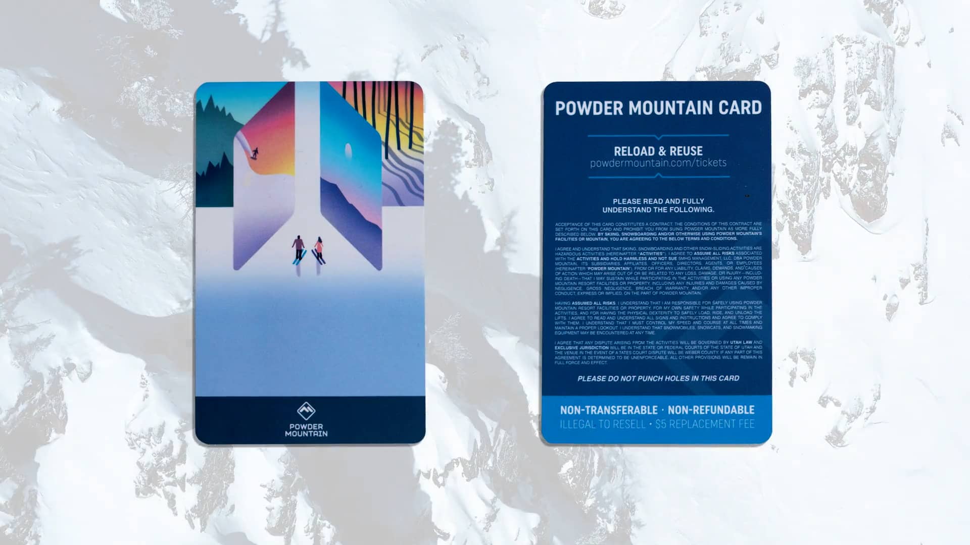 How To Powder Mountain Card [RFID] on Vimeo